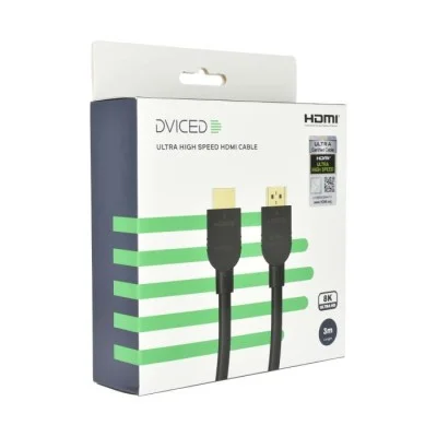 Dviced HDMI cable PVC 3m Black